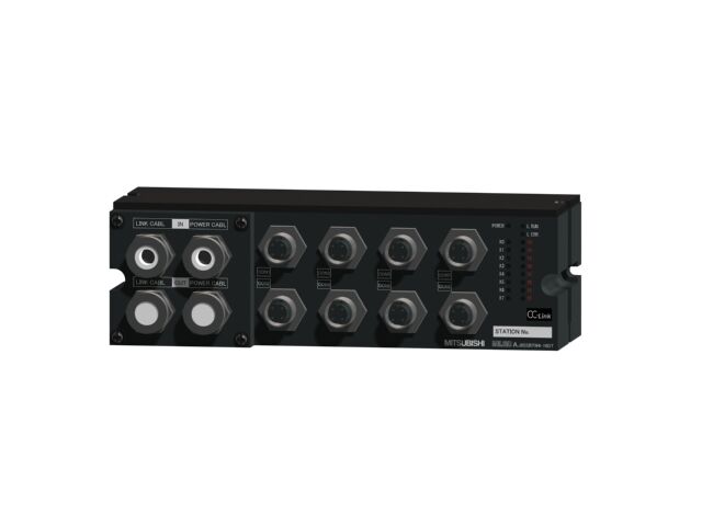 Mitsubishi AJ65SBTW4-16DT CC-Link I/O Modül | 8 Giriş 8 Çıkış PLC Modülü