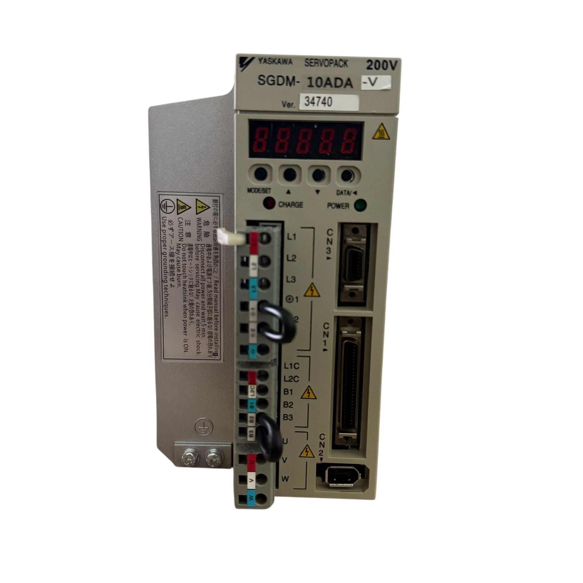 Yaskawa SGDM-10ADA Servo Sürücü | 1kW Sigma II AC Servo Amplifier | Endüstriyel Motor Kontrol